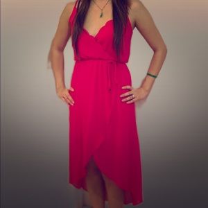 Hot pink I. N. San Francisco juniors dress